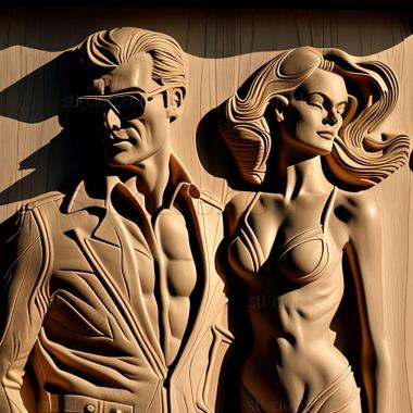 3D model Helmut Newton (STL)